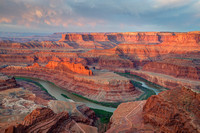 Deadhorse Point Colorful Clouds