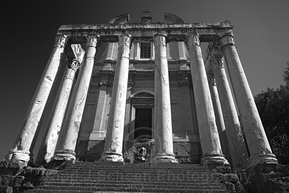 Rome - Temple of Antoninus Pius and Faustina