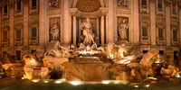 Rome - Trevi Fountain Panorama