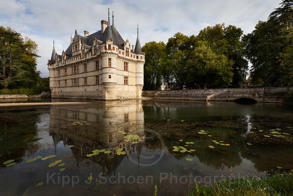 Chateau d'Azay-le-Rideau Morning Reflections