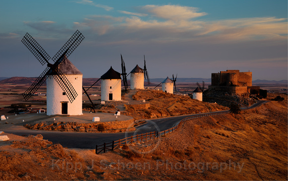 Consuegra Windmills and Castle