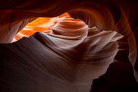 Lower Antelope Canyon Sandstone "Rose with Stem"
