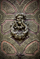 Toledo Cathedral Puerta de Los Leones Door Knocker