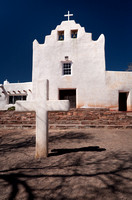 Old Laguna Mission and Cross