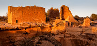 Hovenweep Castle Evening Light Panorama