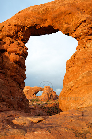 Turret Arch and the South Window