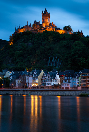 Cochem Castle and Town Reflections