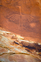 Big Crane Petroglyph Closeup
