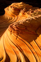 Swirling Shapes of the Second Wave at Coyote Buttes