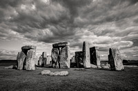 Stonehenge Stormy Clouds