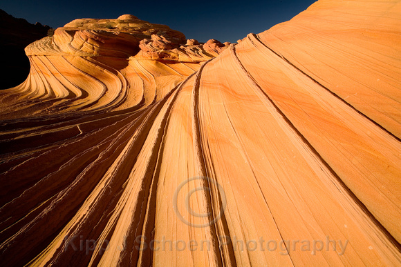 Wide Angle of the Second Wave at Coyote Buttes